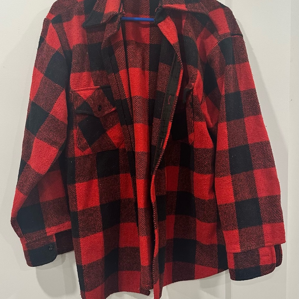 Buffalo plaid jacket